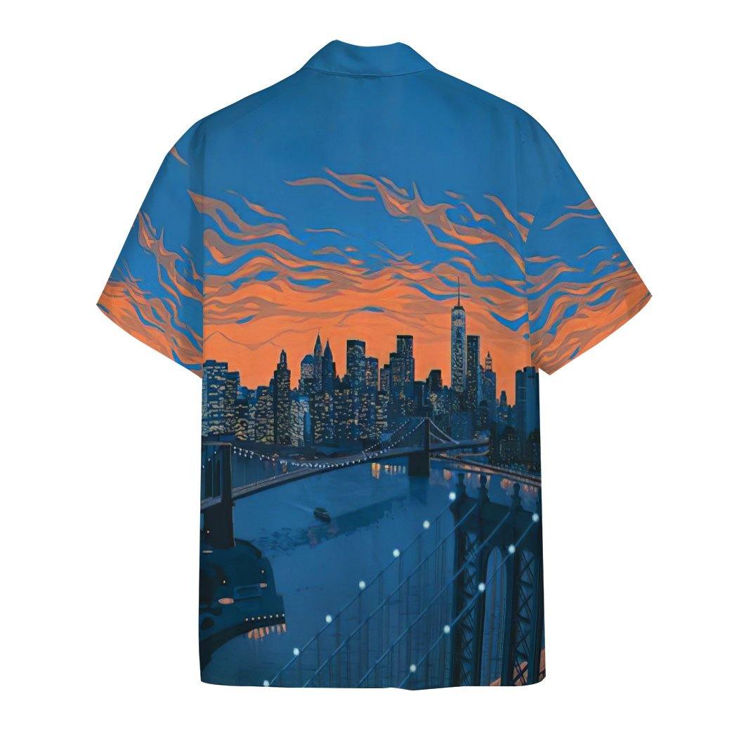 New York City The City Of Dreams Custom Hawaii Shirt 1