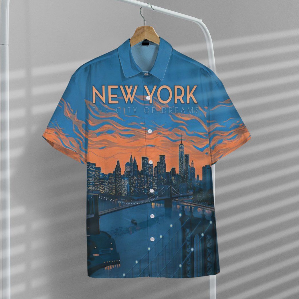 New York City The City Of Dreams Custom Hawaii Shirt 7