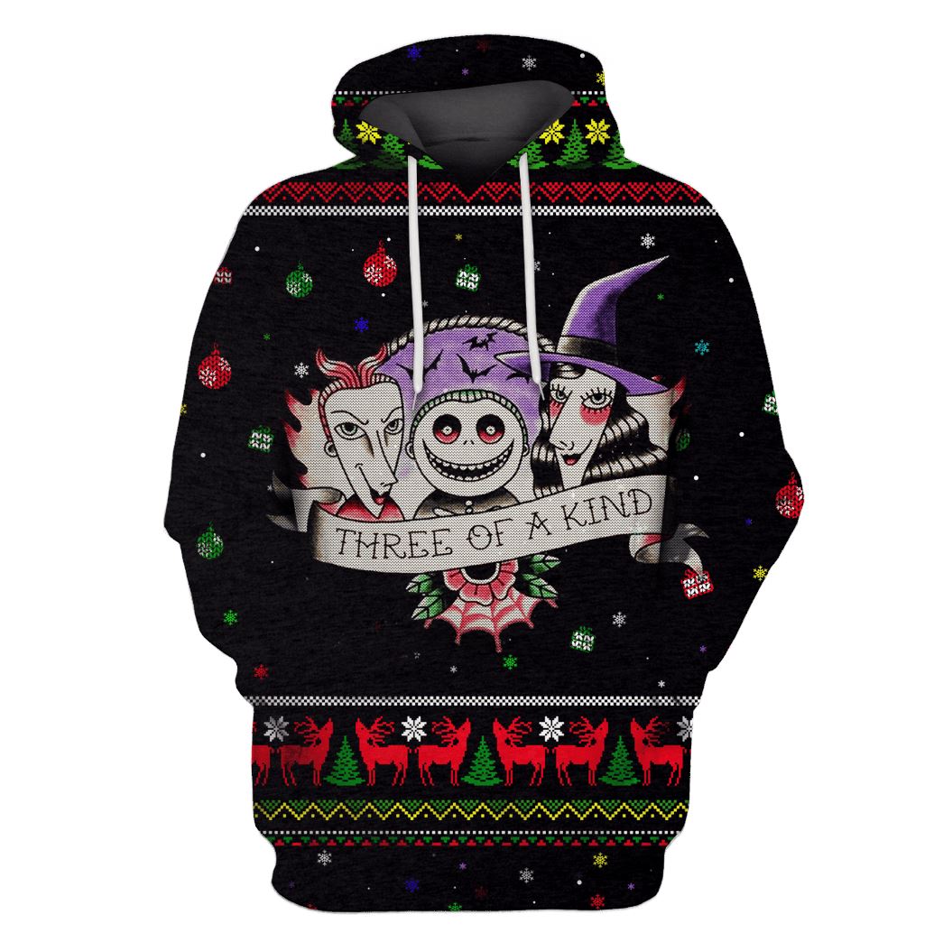 Nightmare Before Christmas: Lock Shock And Barrel Custom T-shirt – Hoodies Apparel