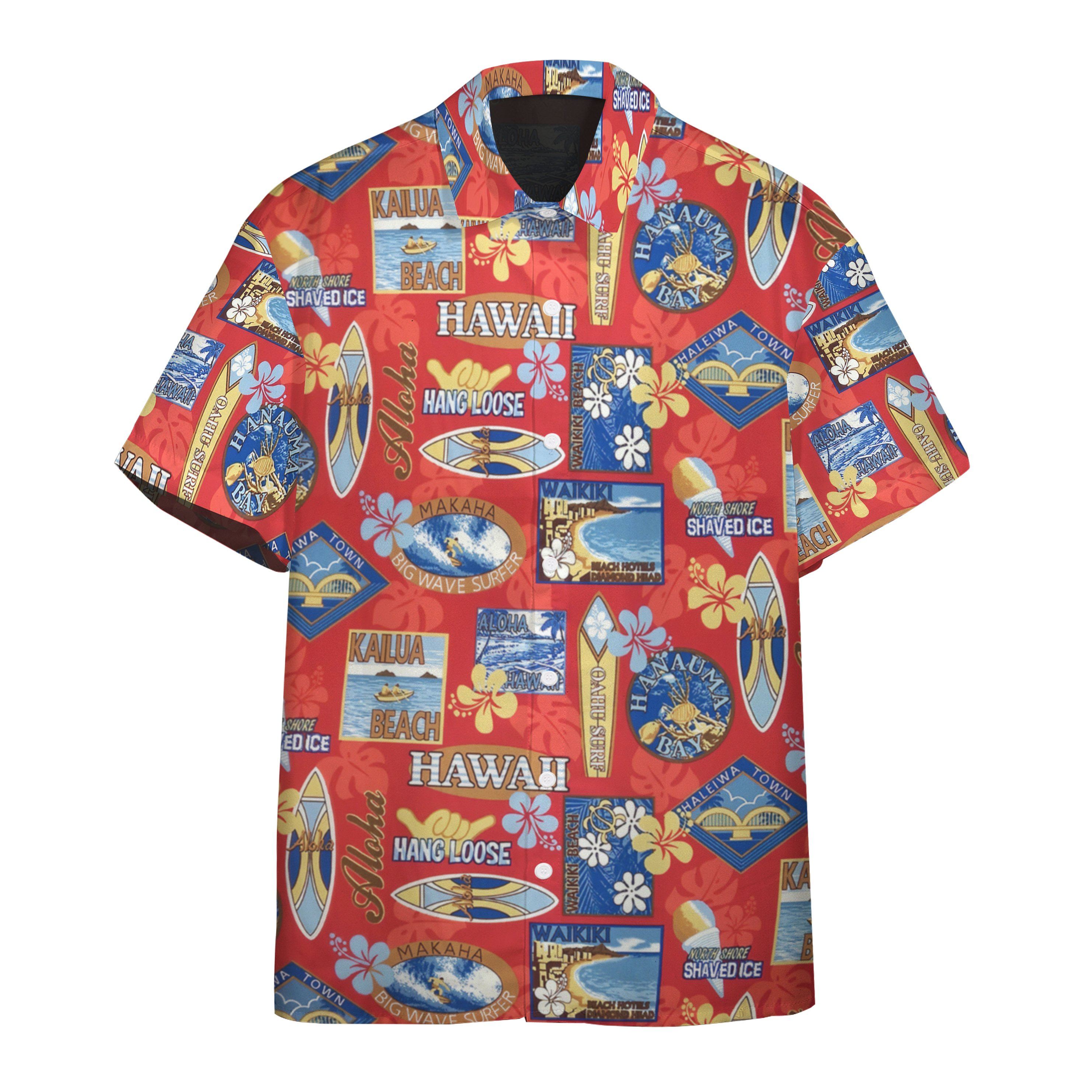 Oahu Hawaii Custom Hawaii Shirt