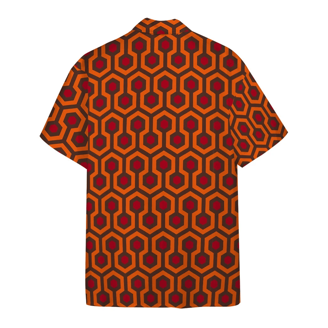 Overlook Hotel Carpet The Shining Custom Hawaii Shirt 1