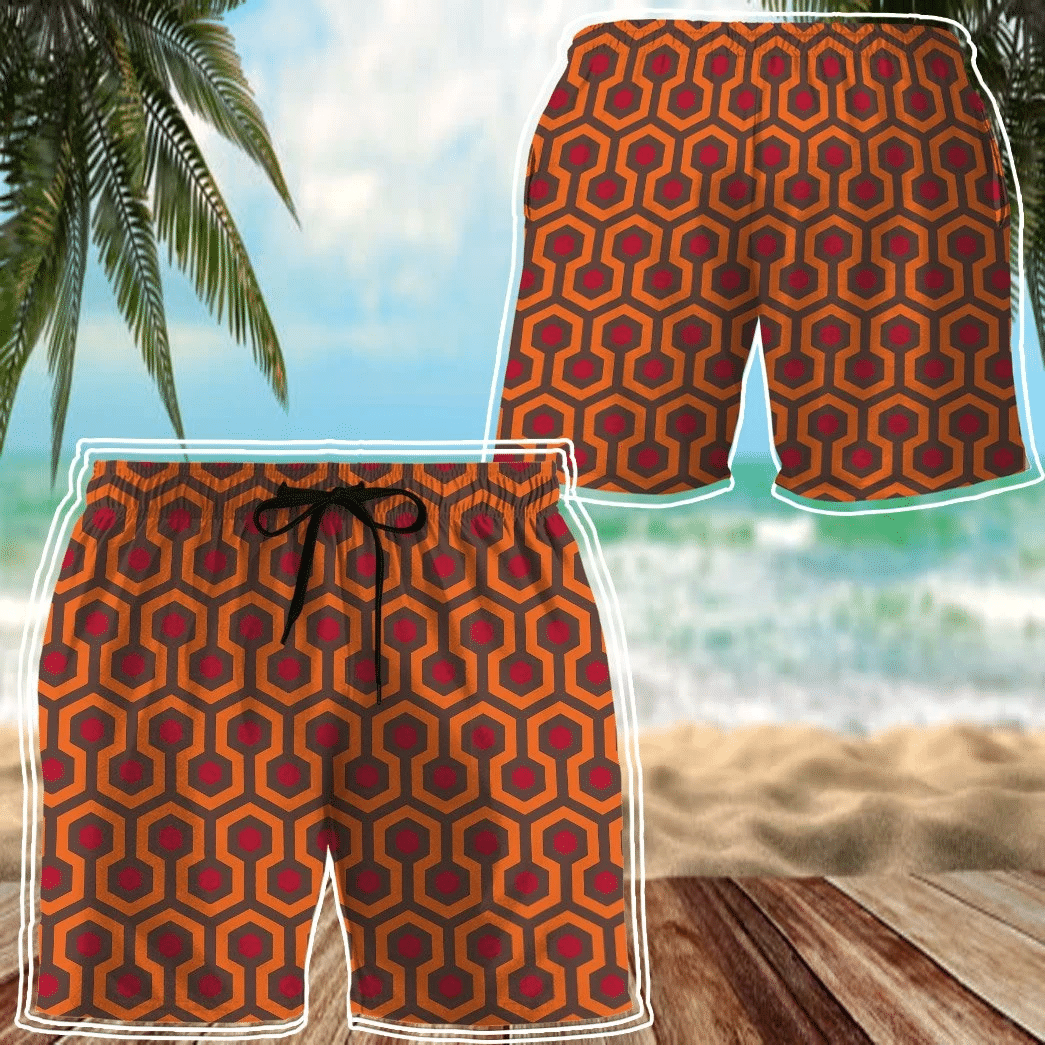 Overlook Hotel Carpet The Shining Custom Hawaii Shirt 23