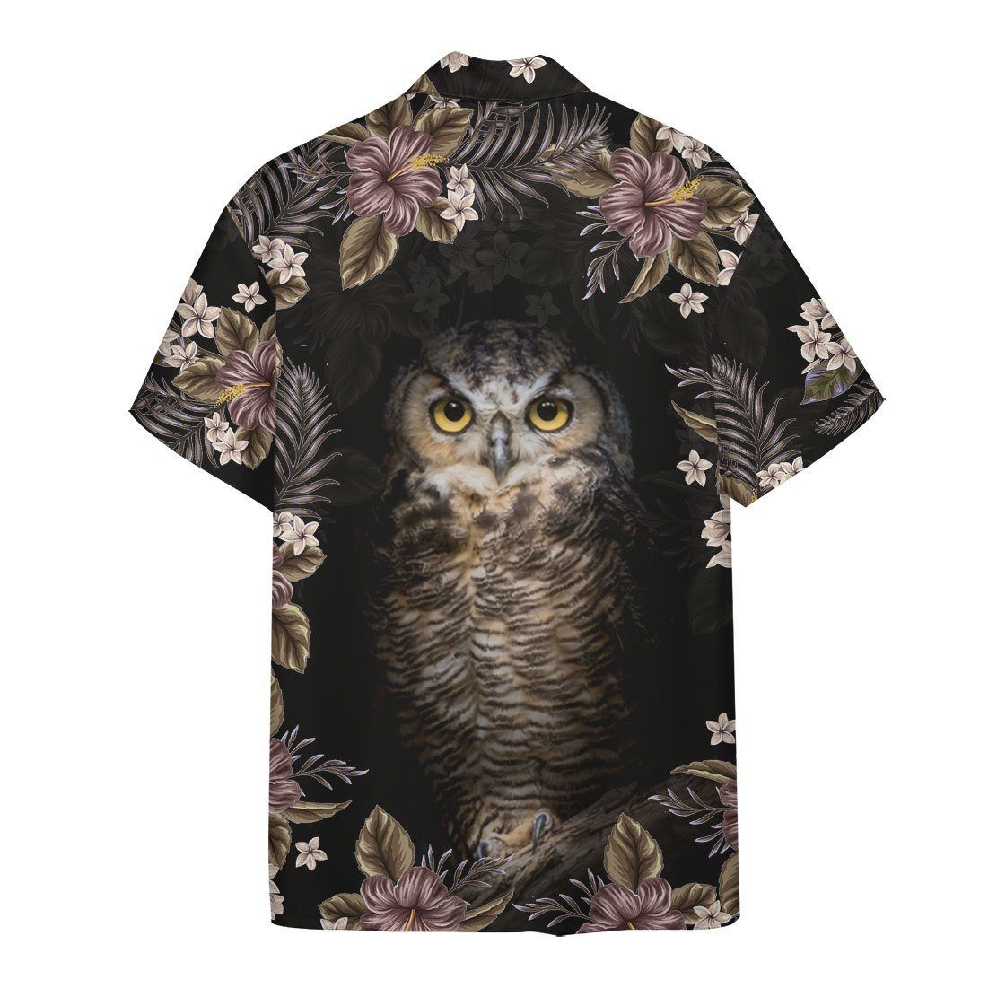 Owl Flower Hawaii Shirt 9