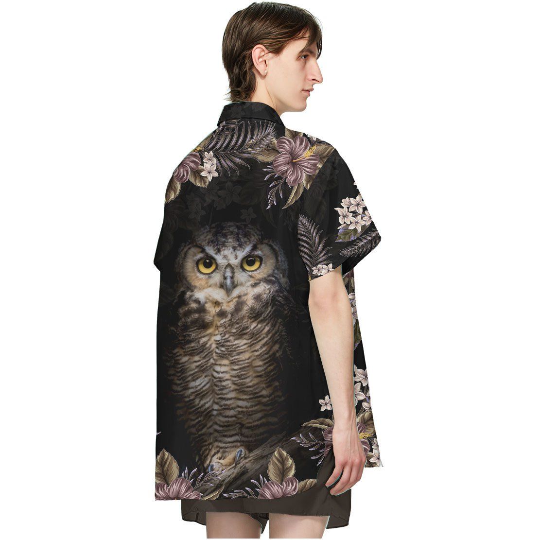 Owl Flower Hawaii Shirt 3