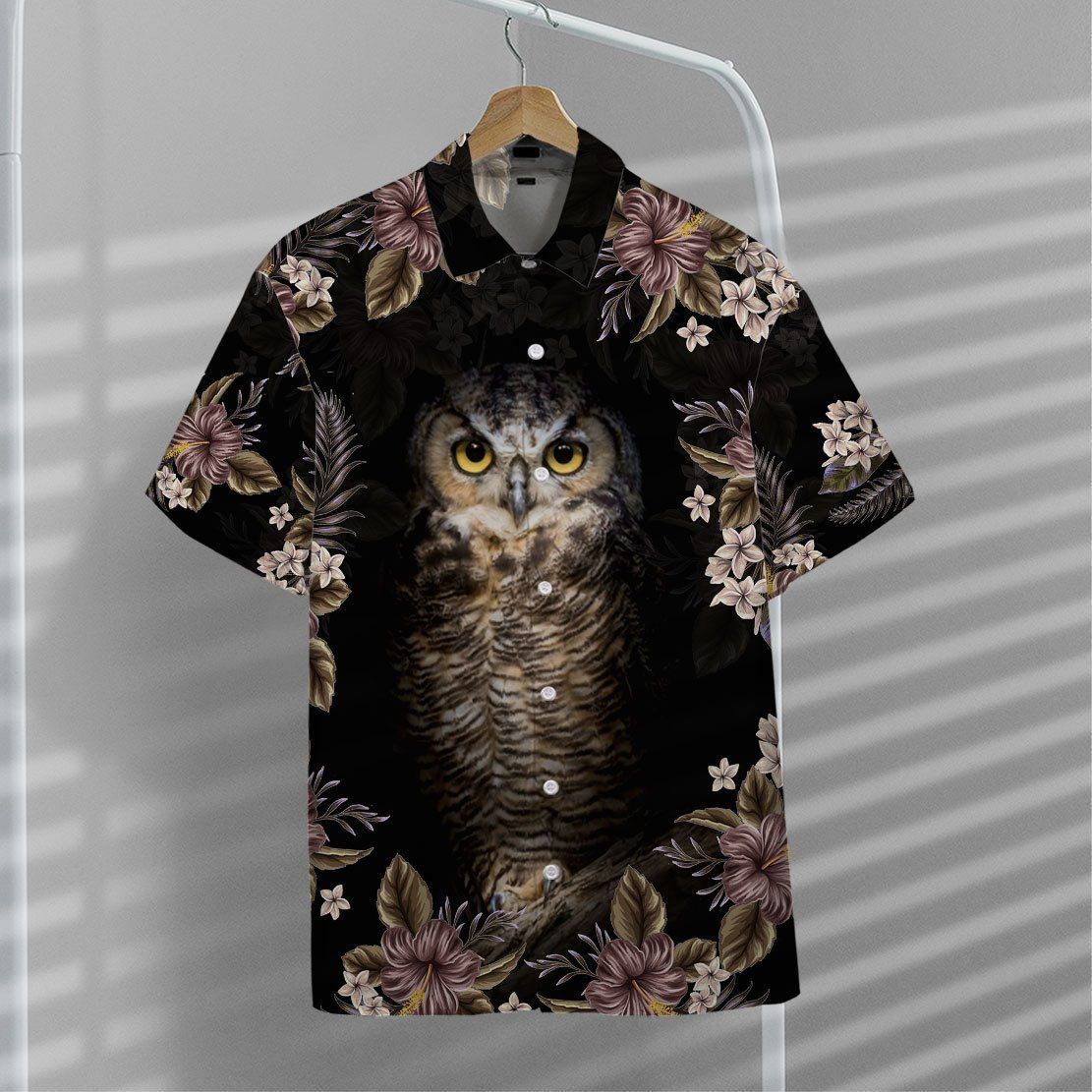 Owl Flower Hawaii Shirt 7