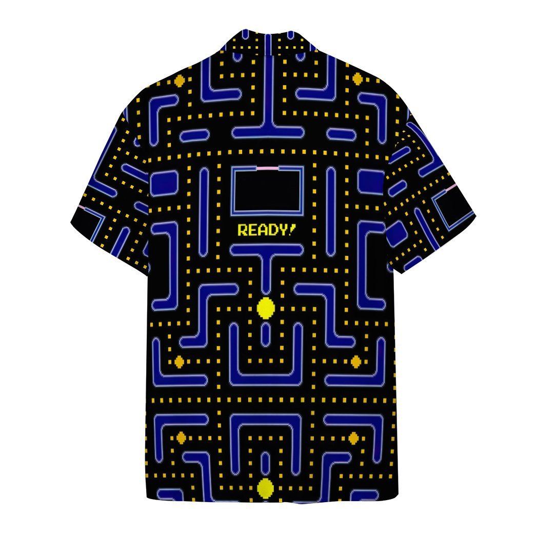 Pacman Gameplay Custom Hawaiian Shirts For Men And Women 1