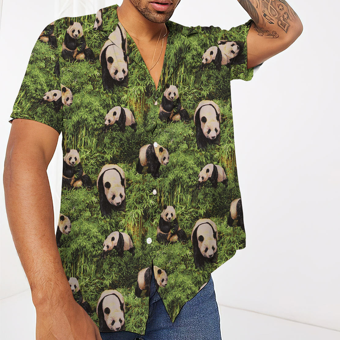 Panda Hawaii Shirt