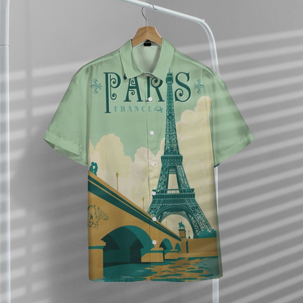 Paris France Custom Hawaii Shirt 7