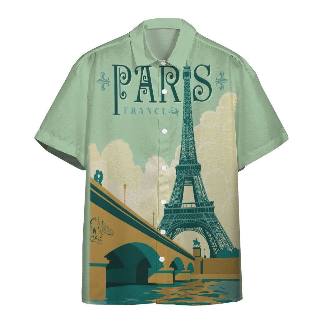 Paris France Custom Hawaii Shirt