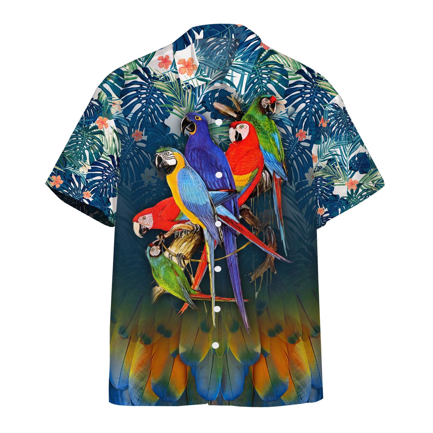 Parrot Tropical Hawaii Shirt