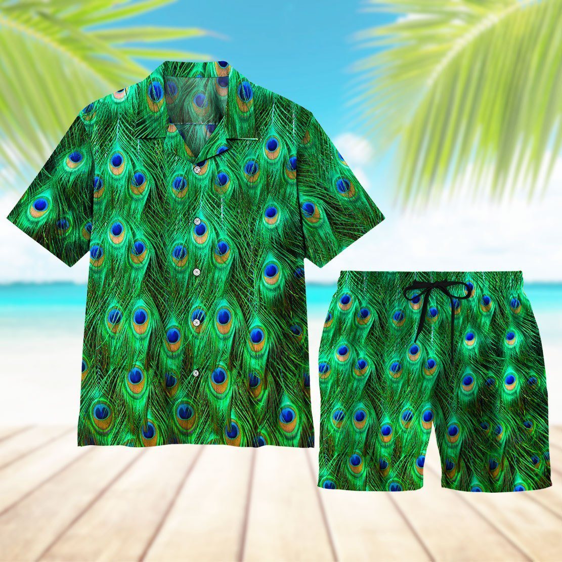 Peacock 3 Custom Hawaii Shirt 21