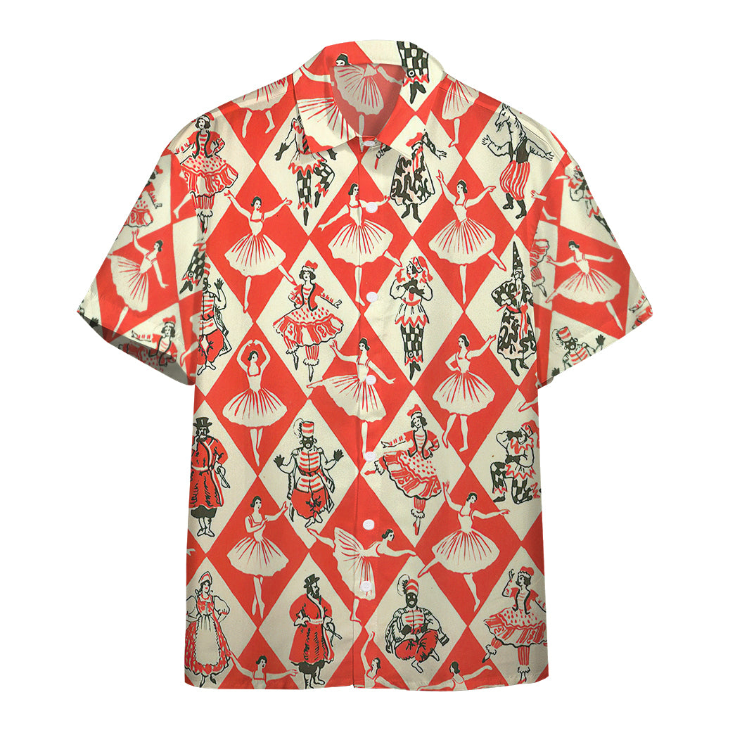 Petrouchka Endpapers Hawaii Shirt