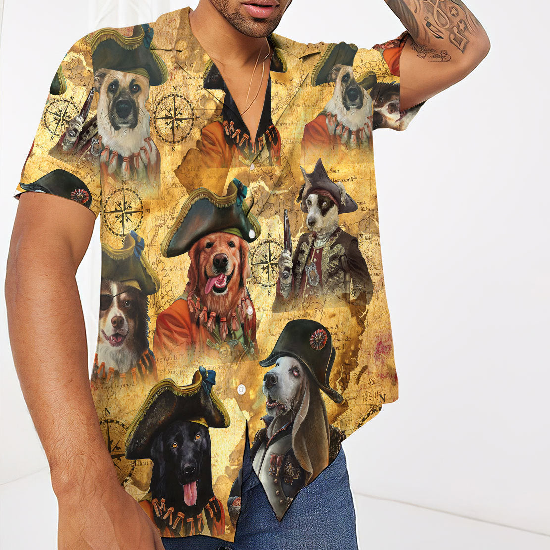 Pirate Dogs Hawaii Shirt
