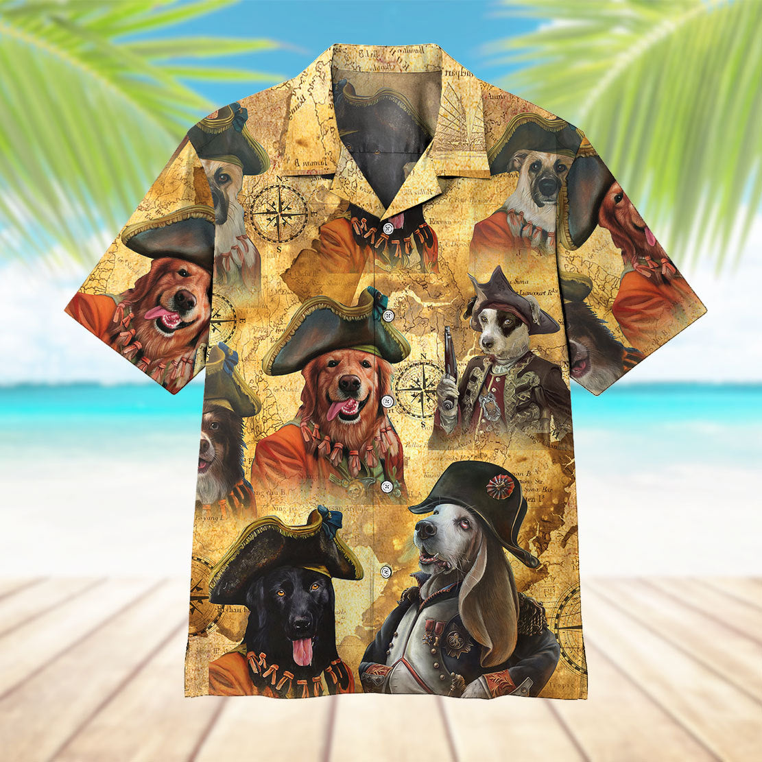 Pirate Dogs Hawaii Shirt