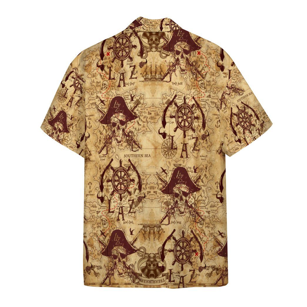 Pirate Hawaiian Custom Short Sleeve Shirts 1