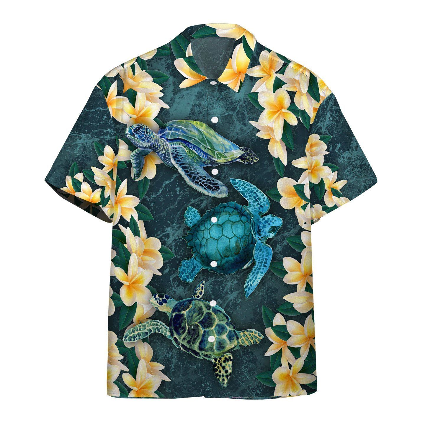 Plumeria Turtle Hawaii Shirt