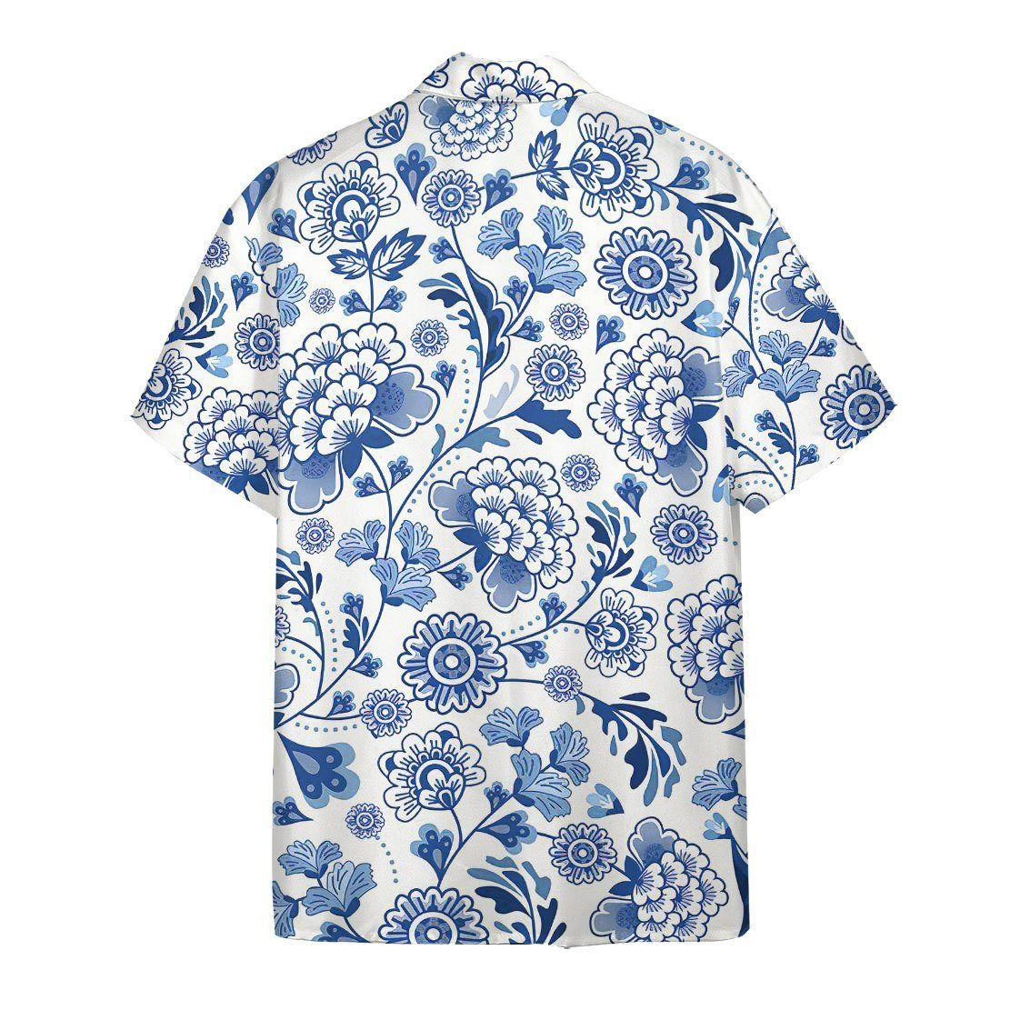 Porcelain Pattern Hawaii Shirt 1