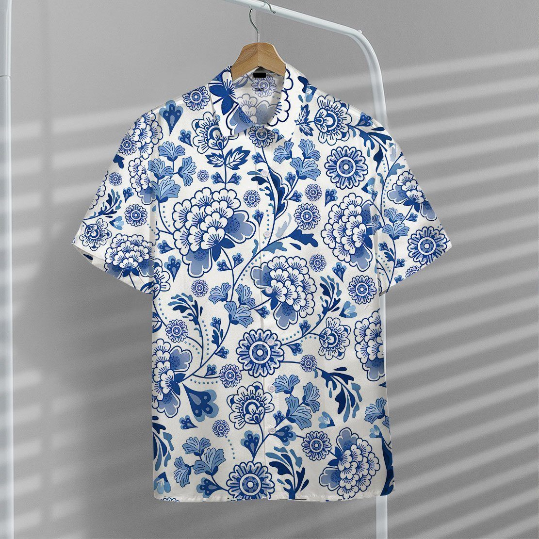 Porcelain Pattern Hawaii Shirt 9
