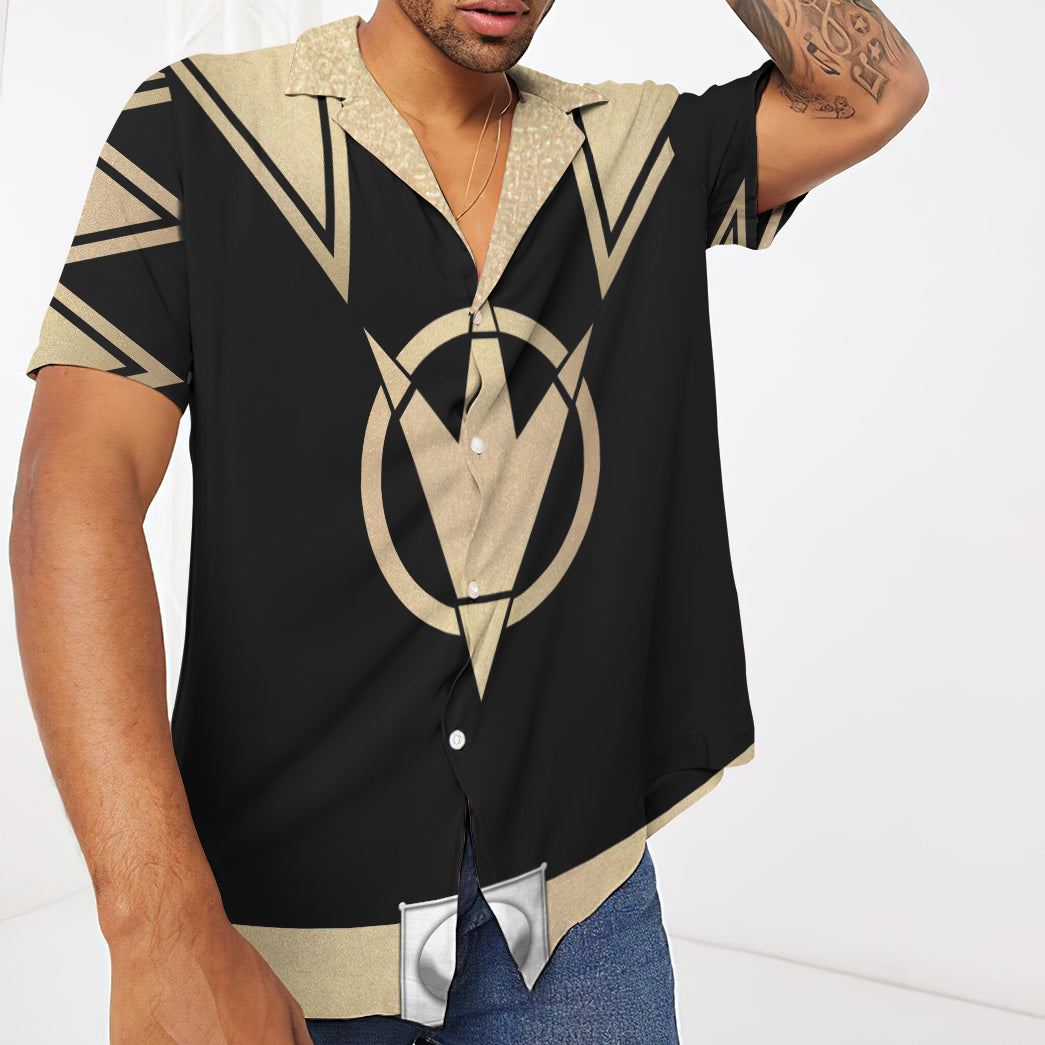Power Ranger Black Dino Thunder Hawaii Shirt 3