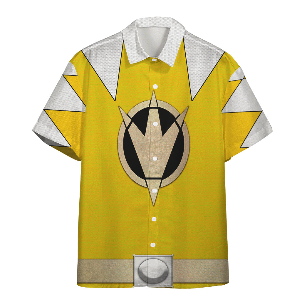 Power Ranger Yellow Dino Thunder Hawaii Shirt