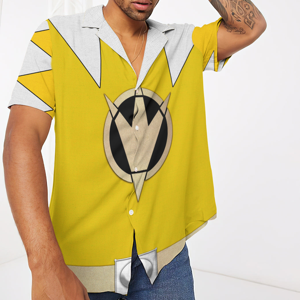 Power Ranger Yellow Dino Thunder Hawaii Shirt