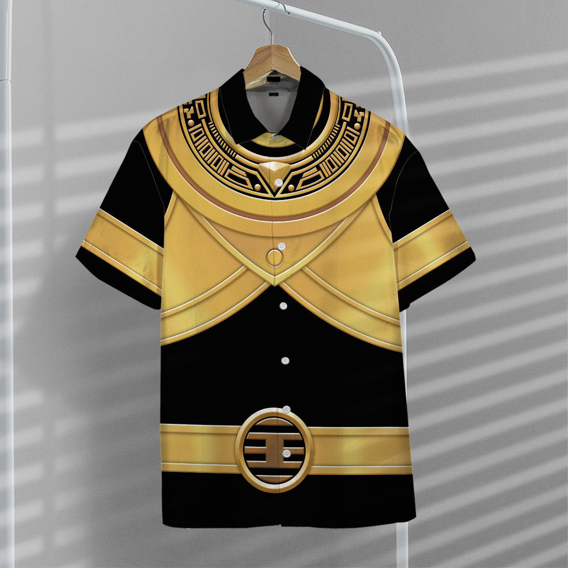 Power Ranger Zeo Gold Hawaii Shirt 9