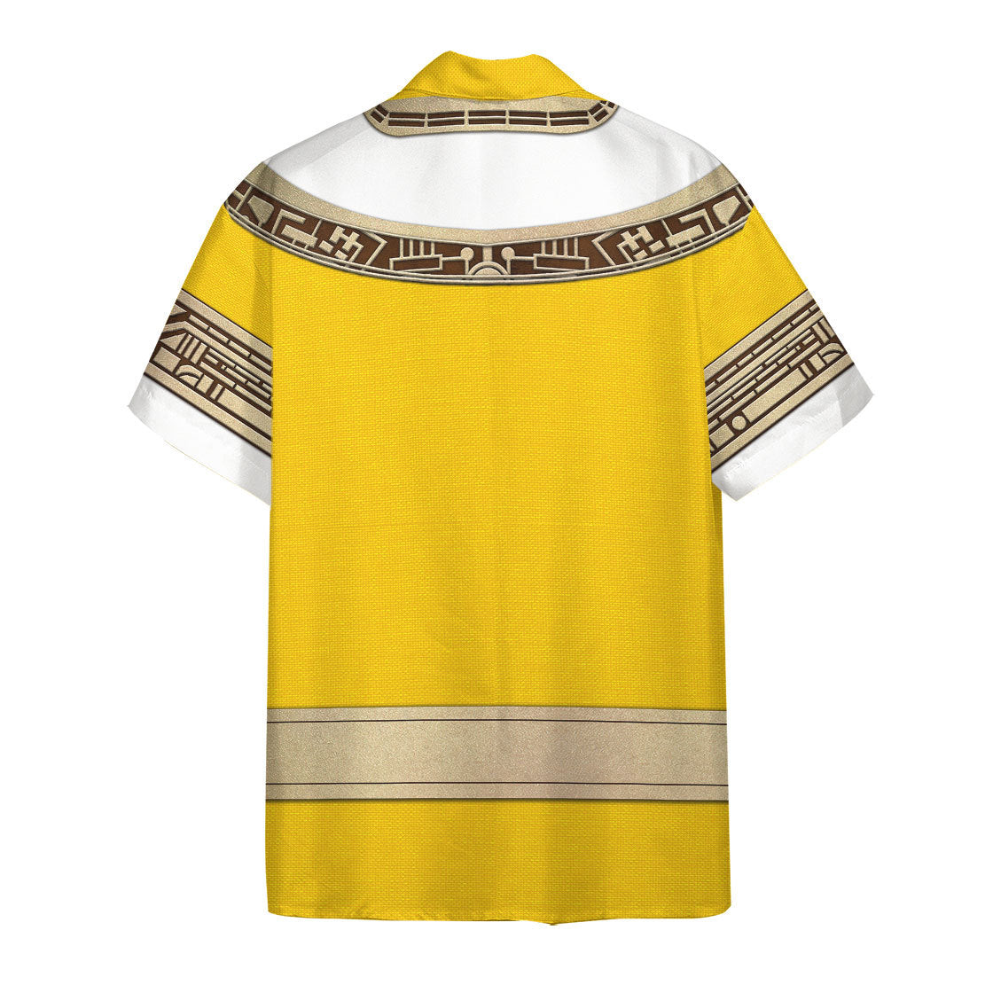 Power Ranger Zeo Yellow Hawaii Shirt 1