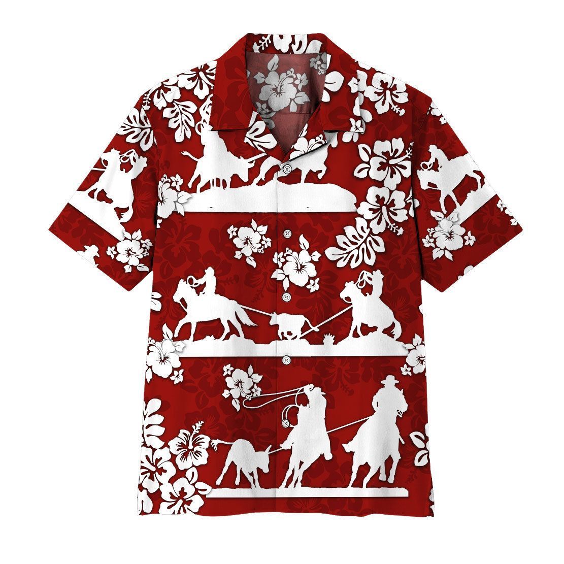 Red Team Roping Hawaii Shirt