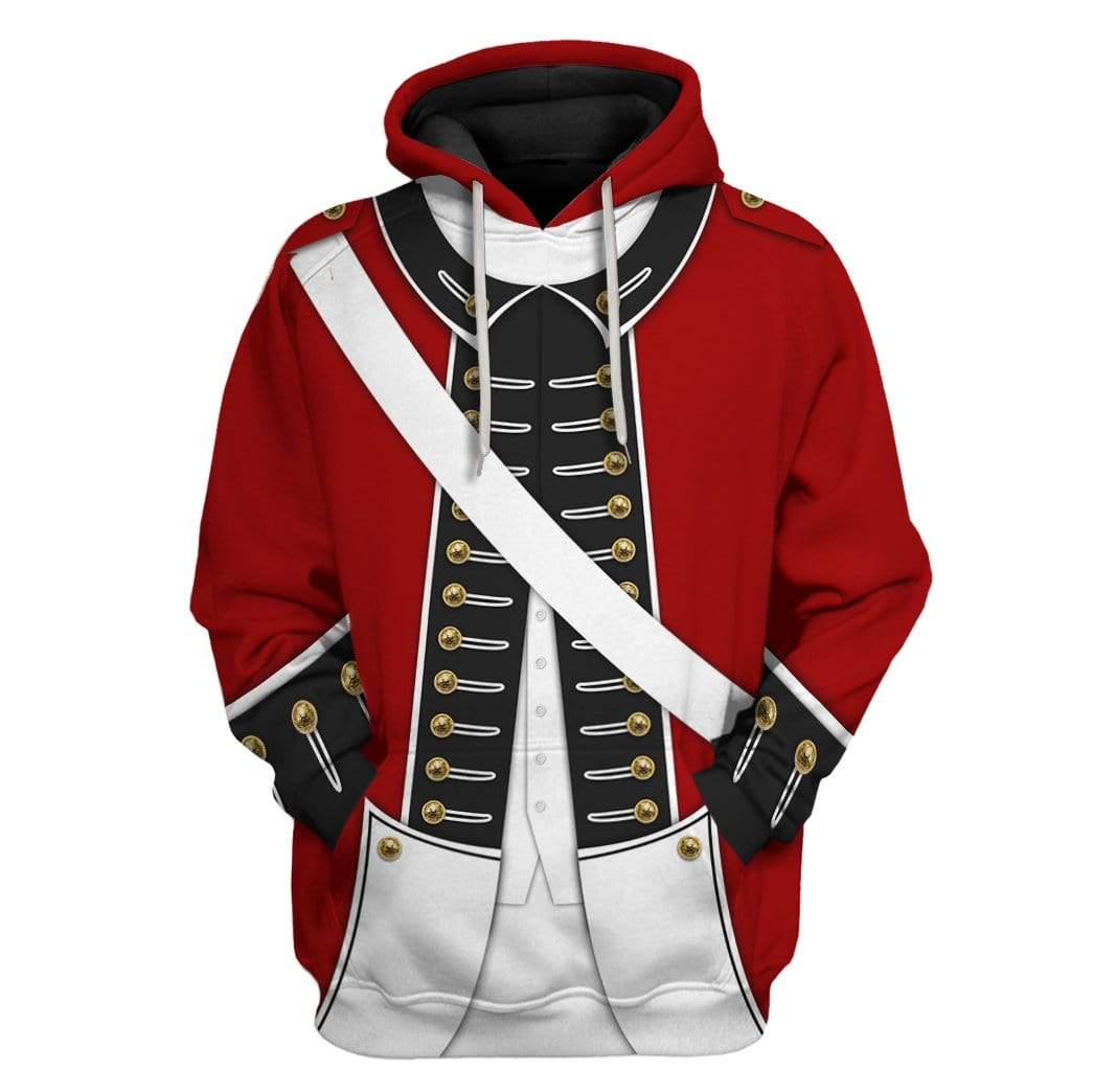 Revolutionary War Uniform Custom T-shirt – Hoodies Apparel