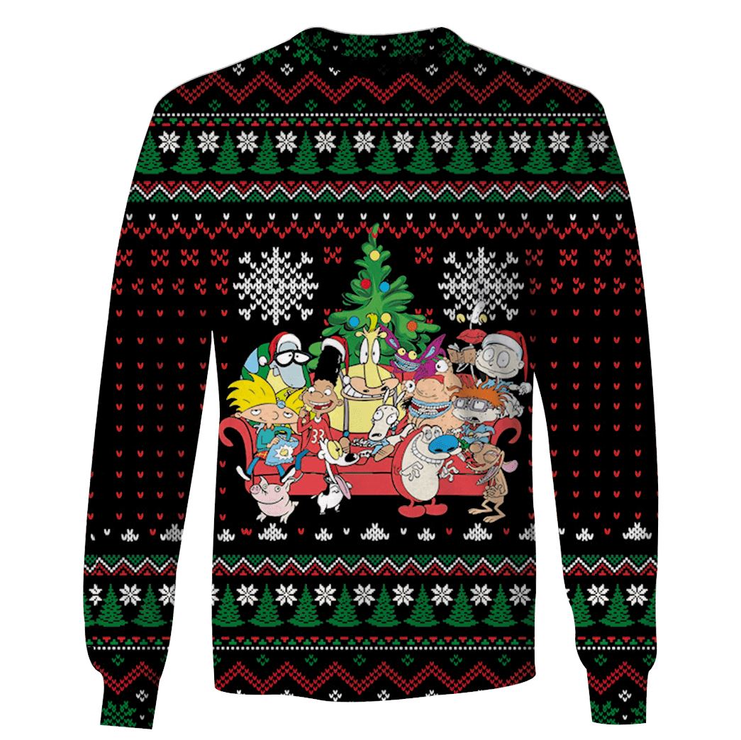 Rugrats Merry Christmas Custom T-shirt – Hoodies Apparel