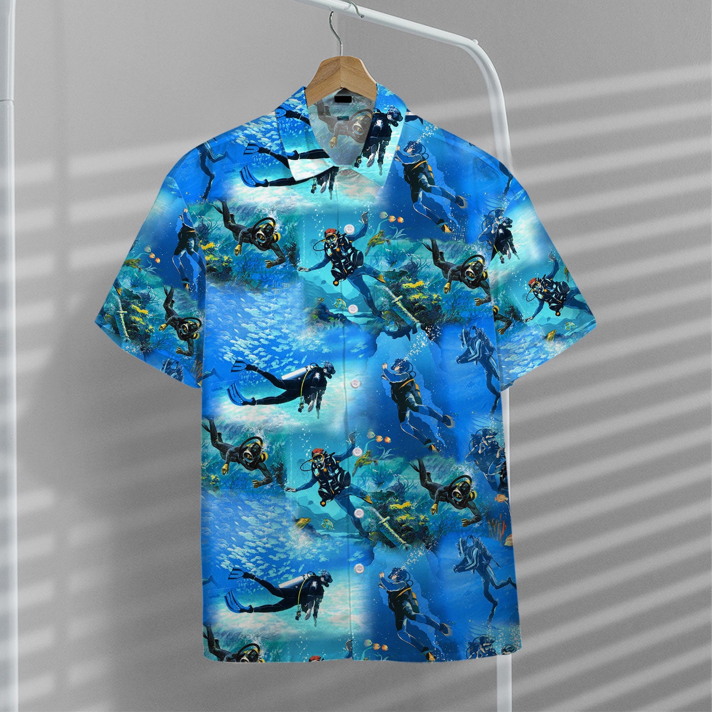 Scuba Diving Custom Name Hawaii Shirt