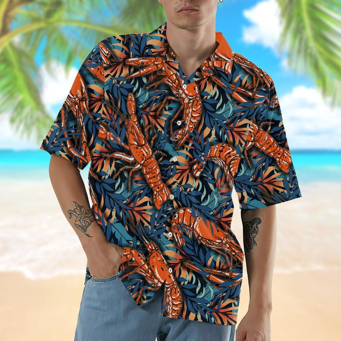 Shrimp Hawaii Shirt