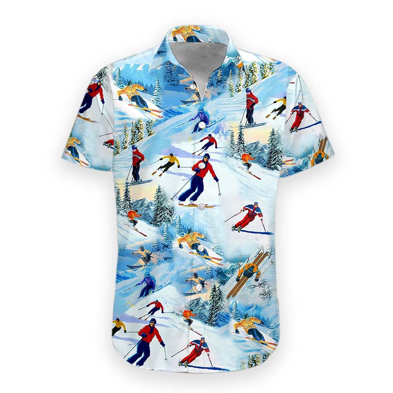 Skiing Hawaii Shirt