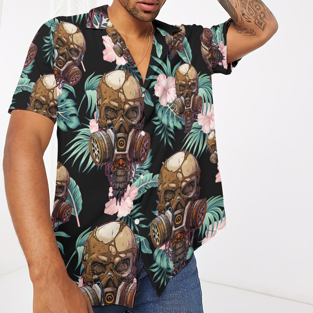 Skull Tropical Hawaii Shirt 3