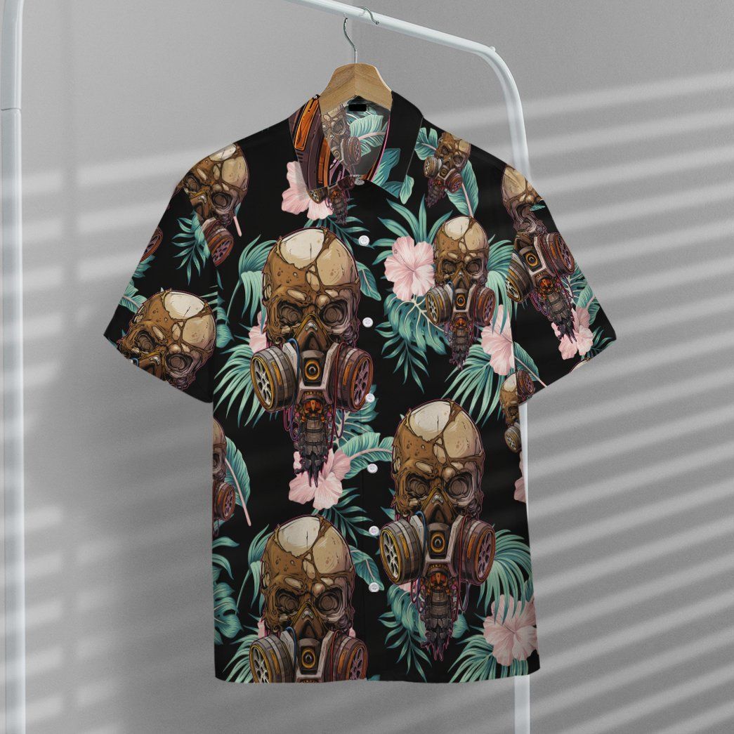 Skull Tropical Hawaii Shirt 7
