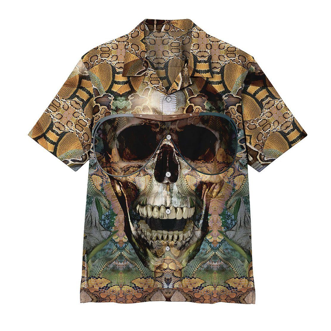 Snake Skull Hawaii Shirt