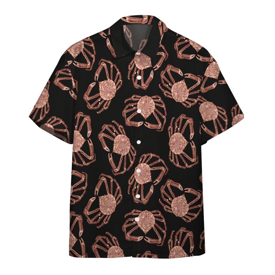 Spider Crab X Ray Custom Short Sleeve Shirt