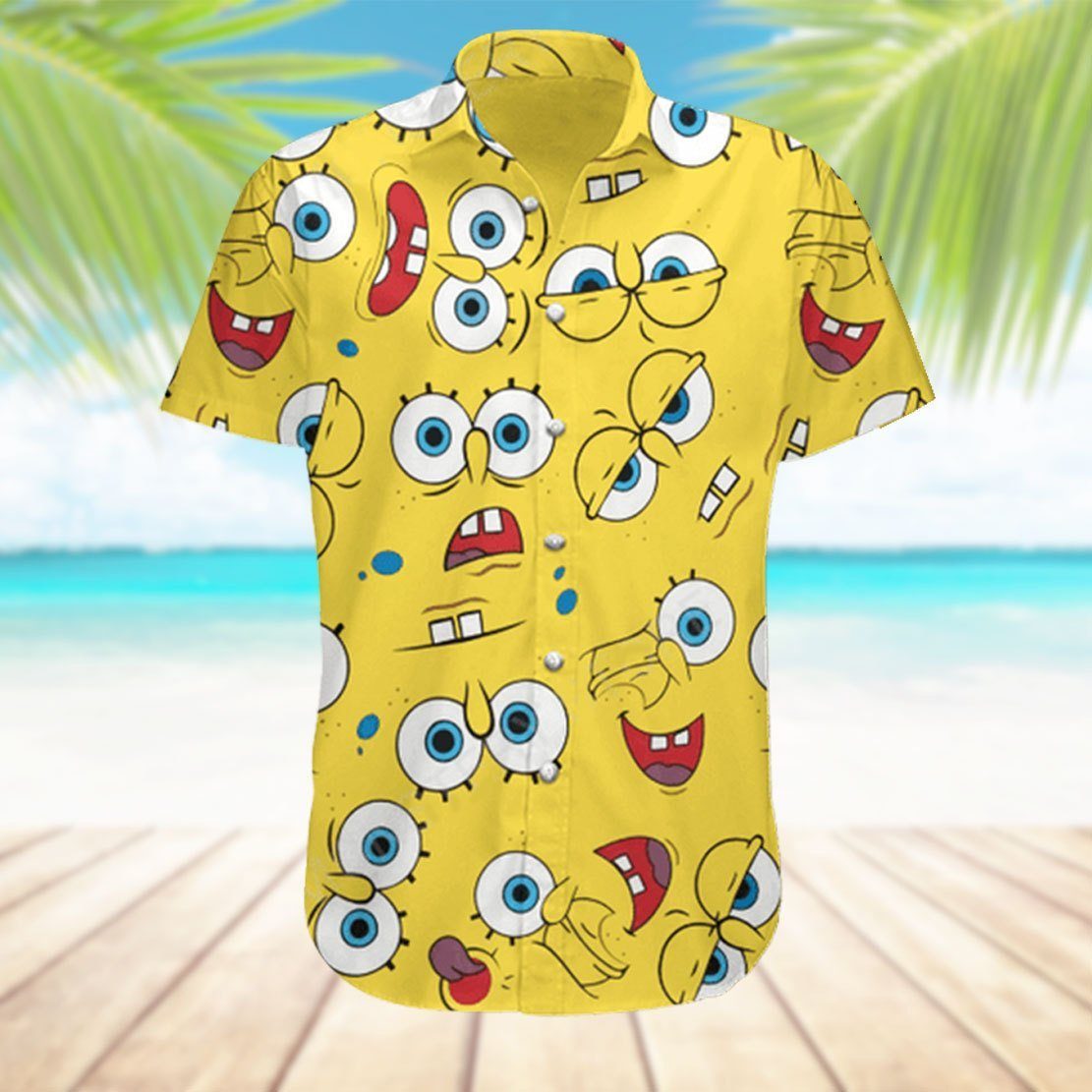 Spongebob Squarepants Custom Hawaiian Shirts For Men And Women 1