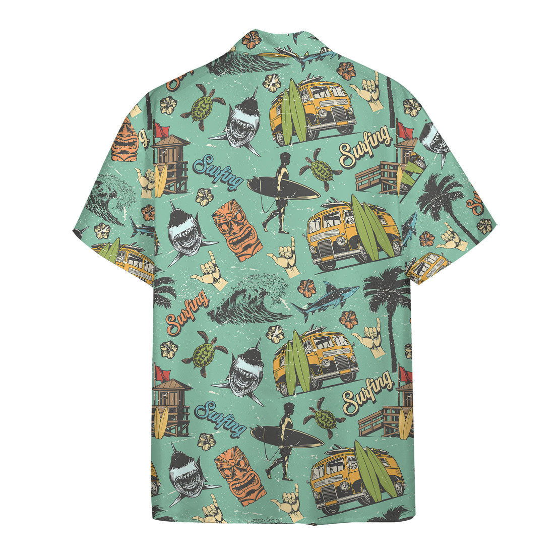 Surfing Time Hawaii Shirt 1