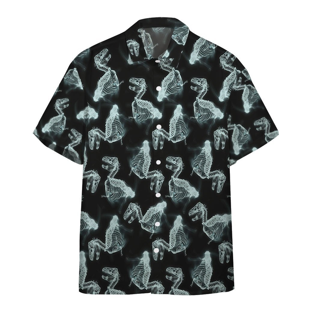 T Rex X Ray Custom Hawaii Shirt