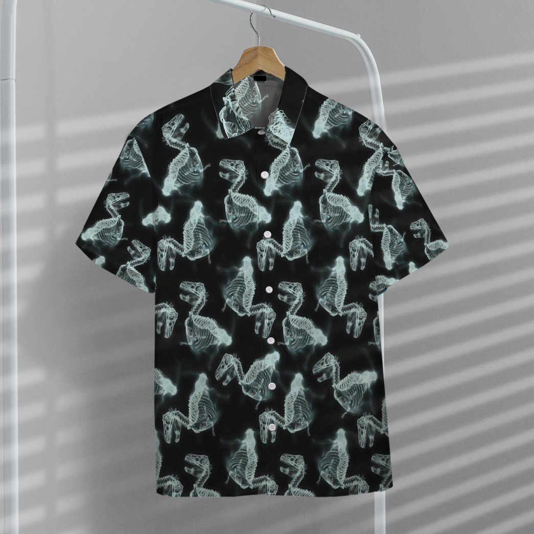 T Rex X Ray Custom Hawaii Shirt