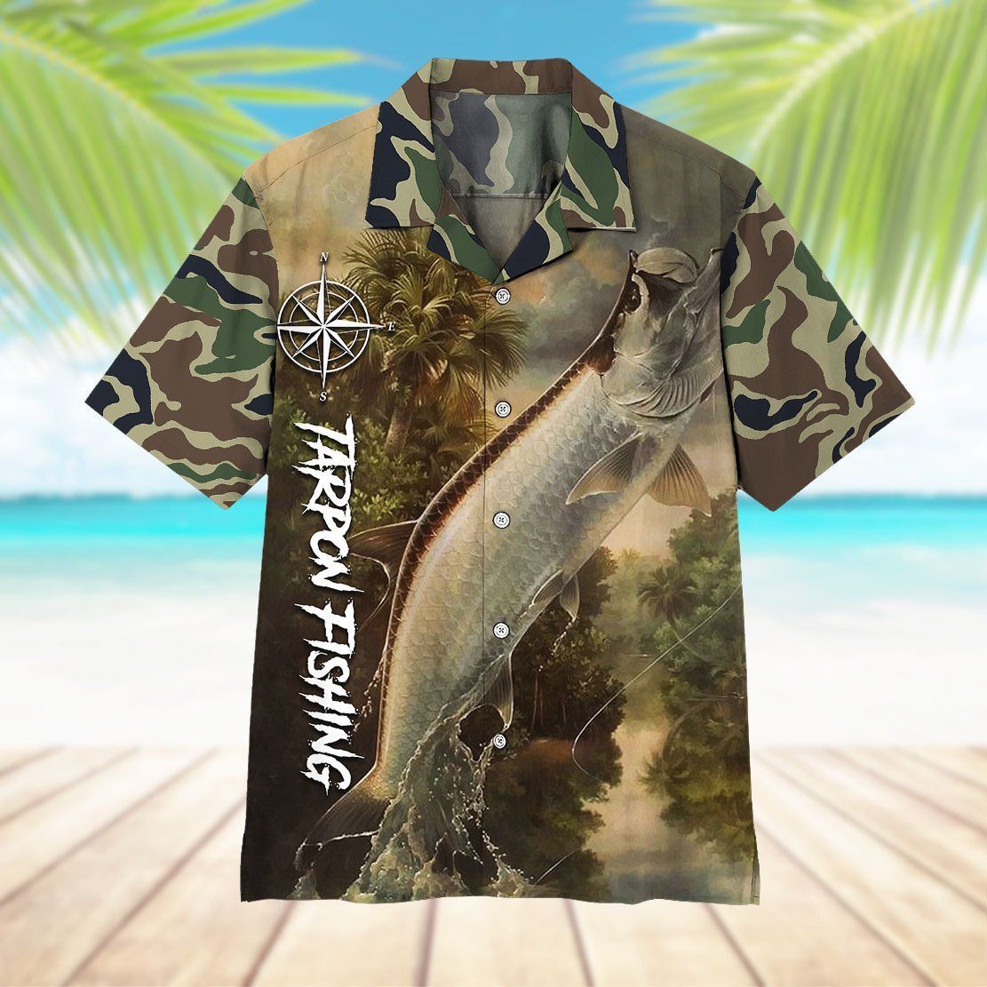 Tarpon Fishing Hawaii Shirt 11