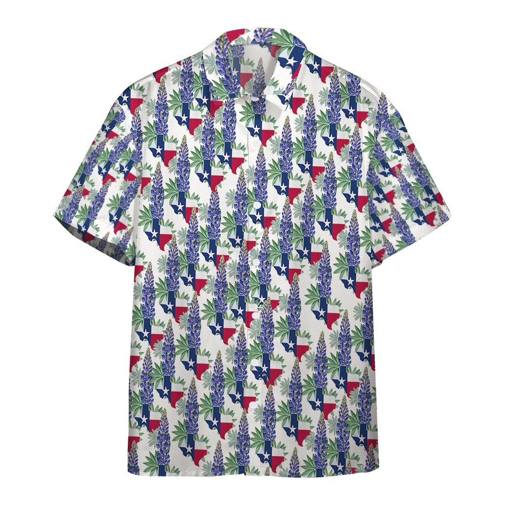 Texas Bluebonnet Hawaii Shirt