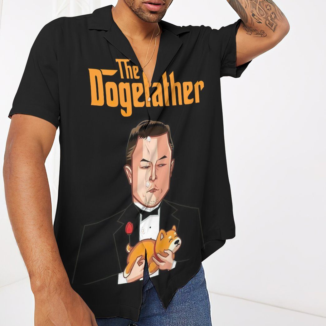 The Dogefather Dogedad Custom Hawaii Shirt