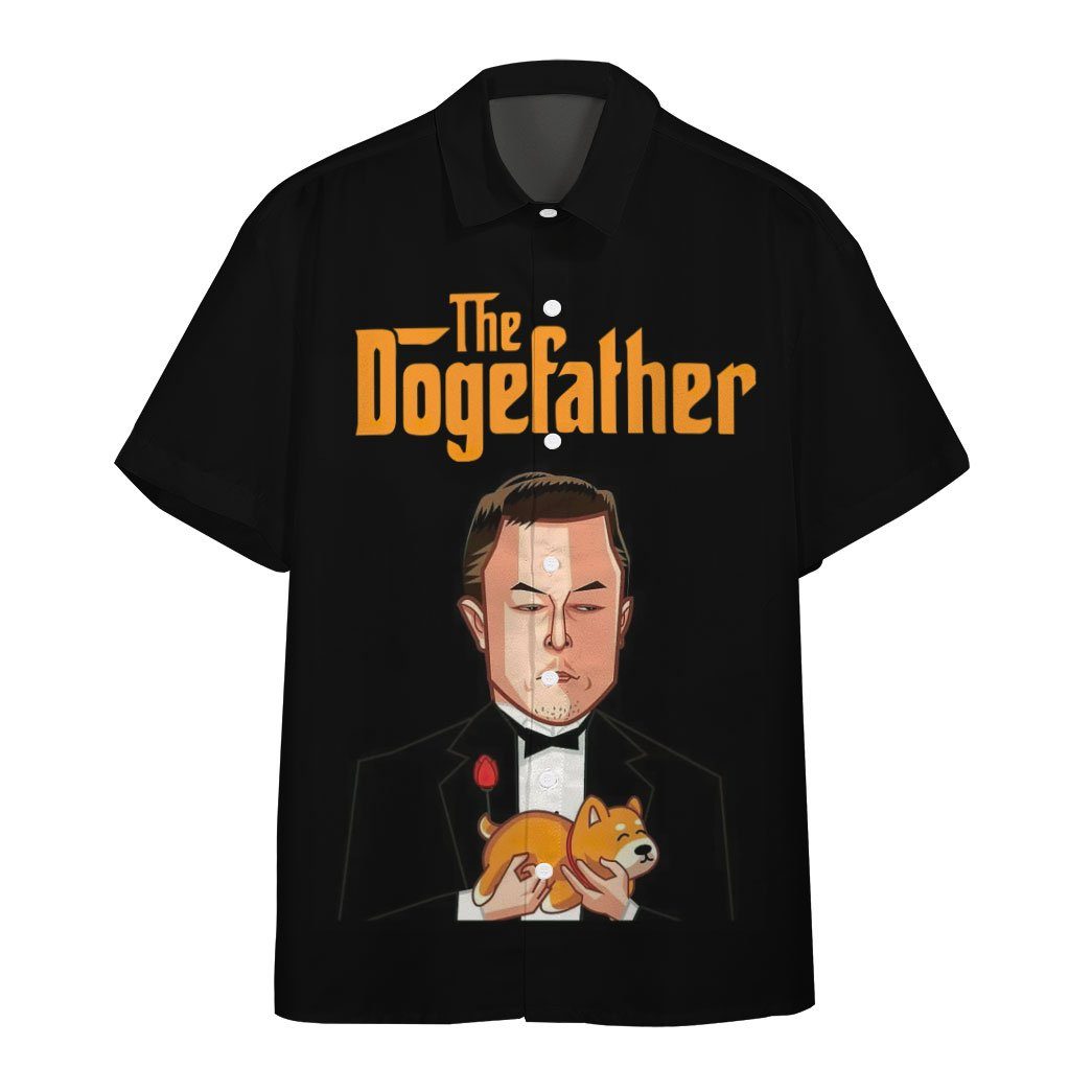 The Dogefather Dogedad Custom Hawaii Shirt