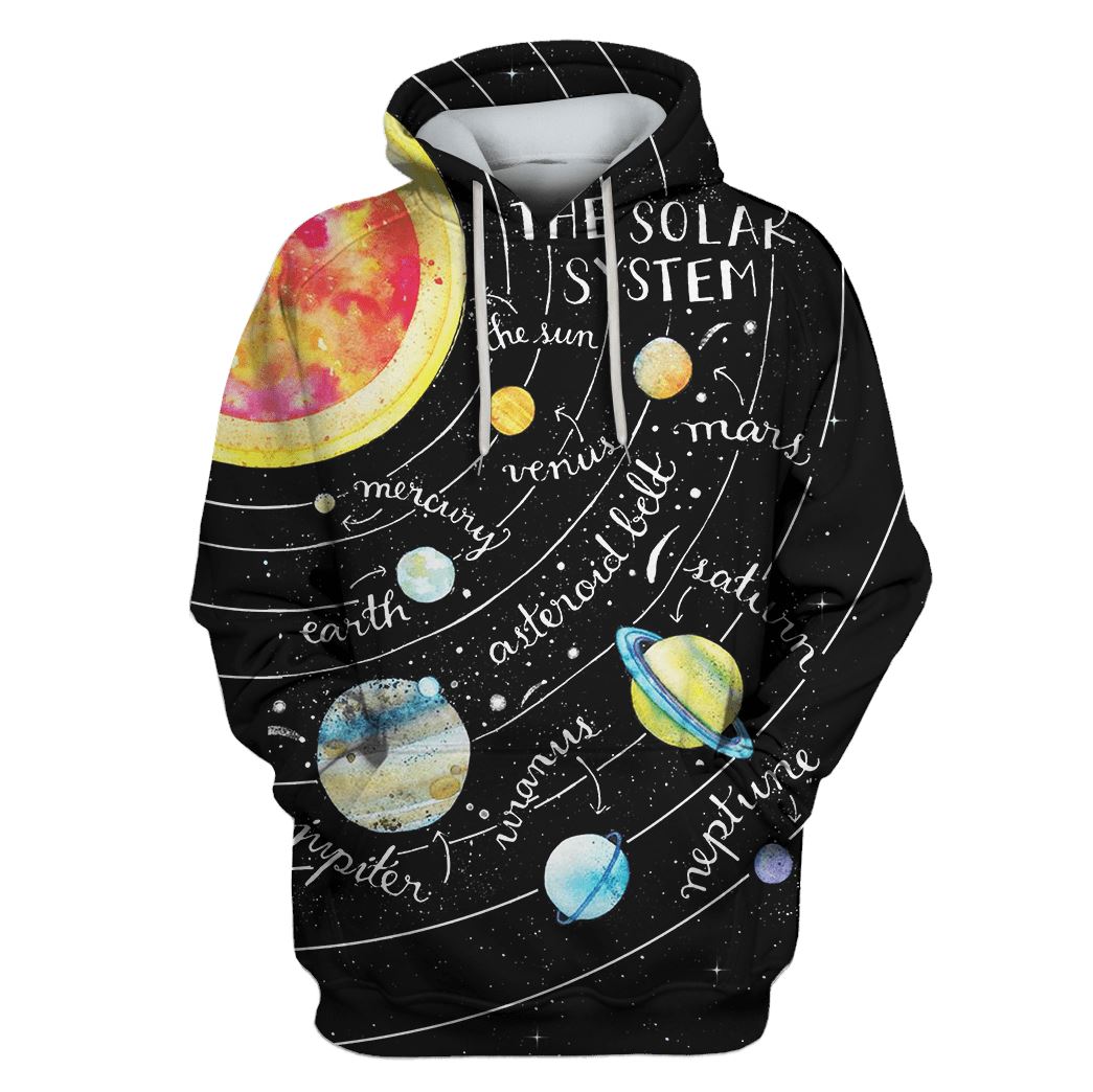 The solar system Custom T-shirt – Hoodies Apparel