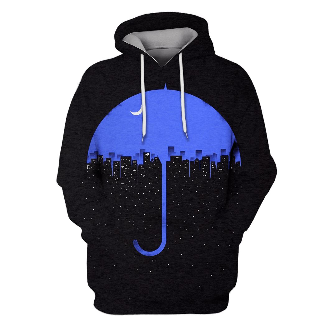 The umbrella with moon Custom T-shirt – Hoodies Apparel