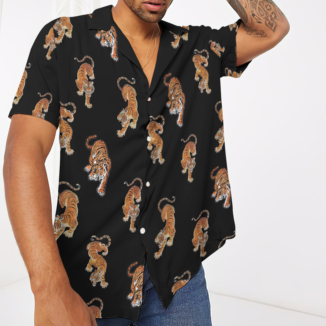 Three Tigers Custom Hawaii Shirt