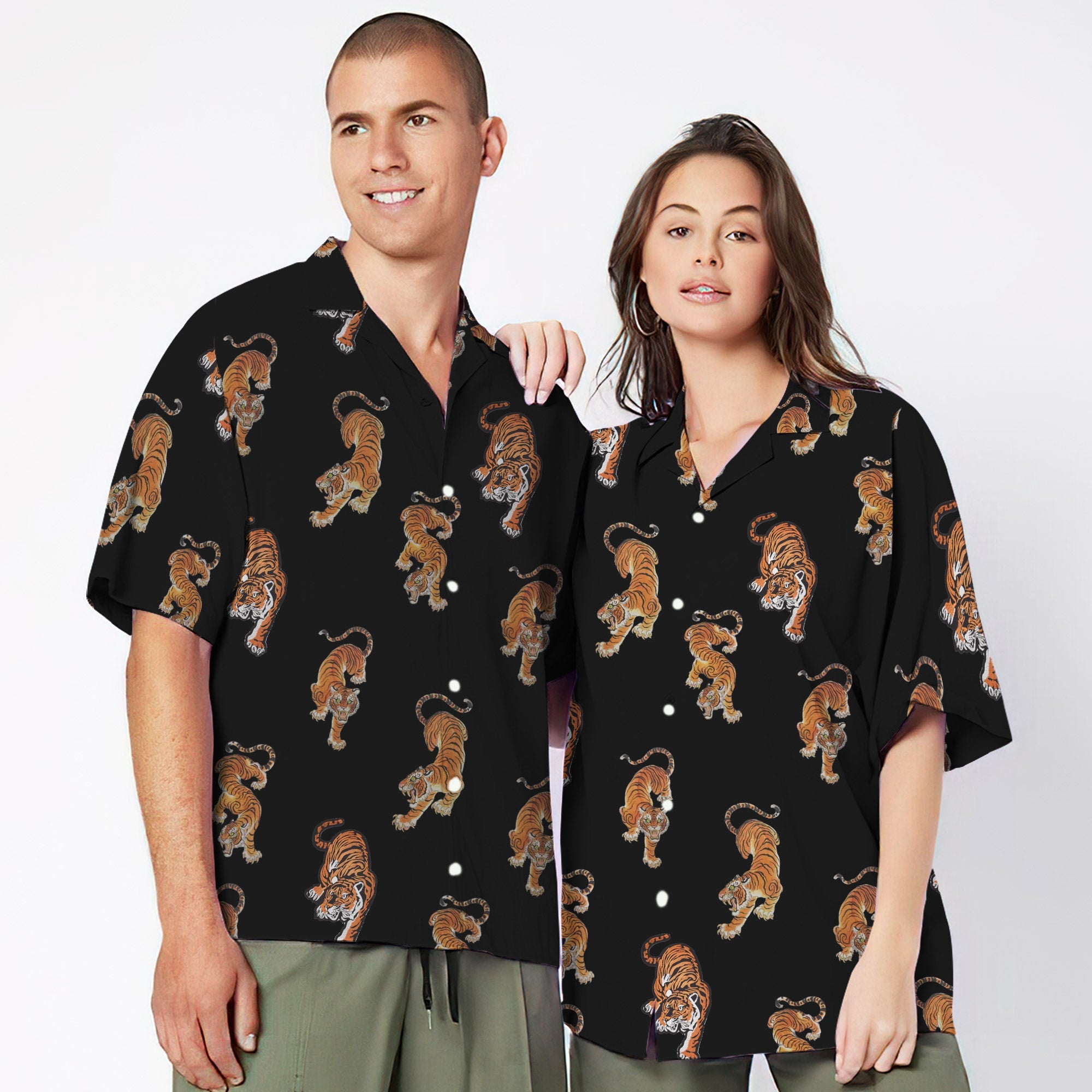 Three Tigers Custom Hawaii Shirt 11