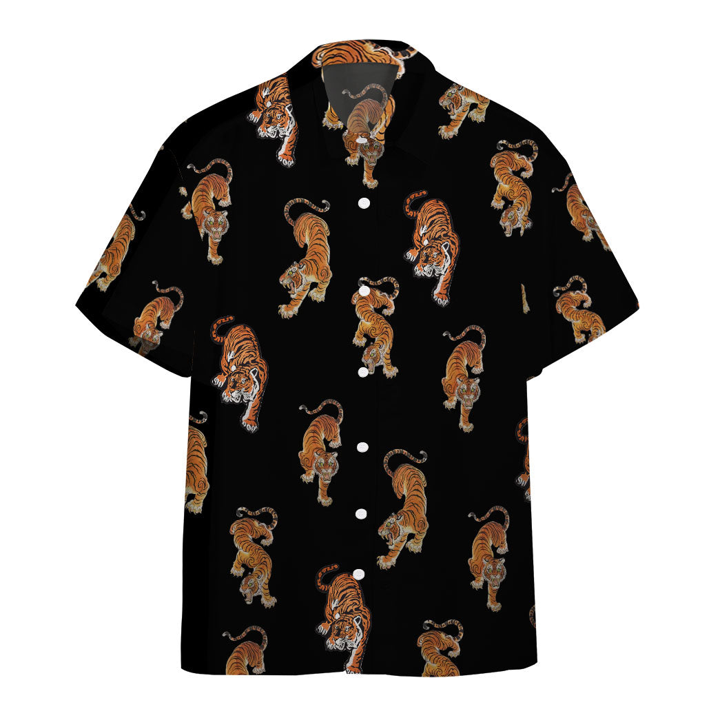 Three Tigers Custom Hawaii Shirt
